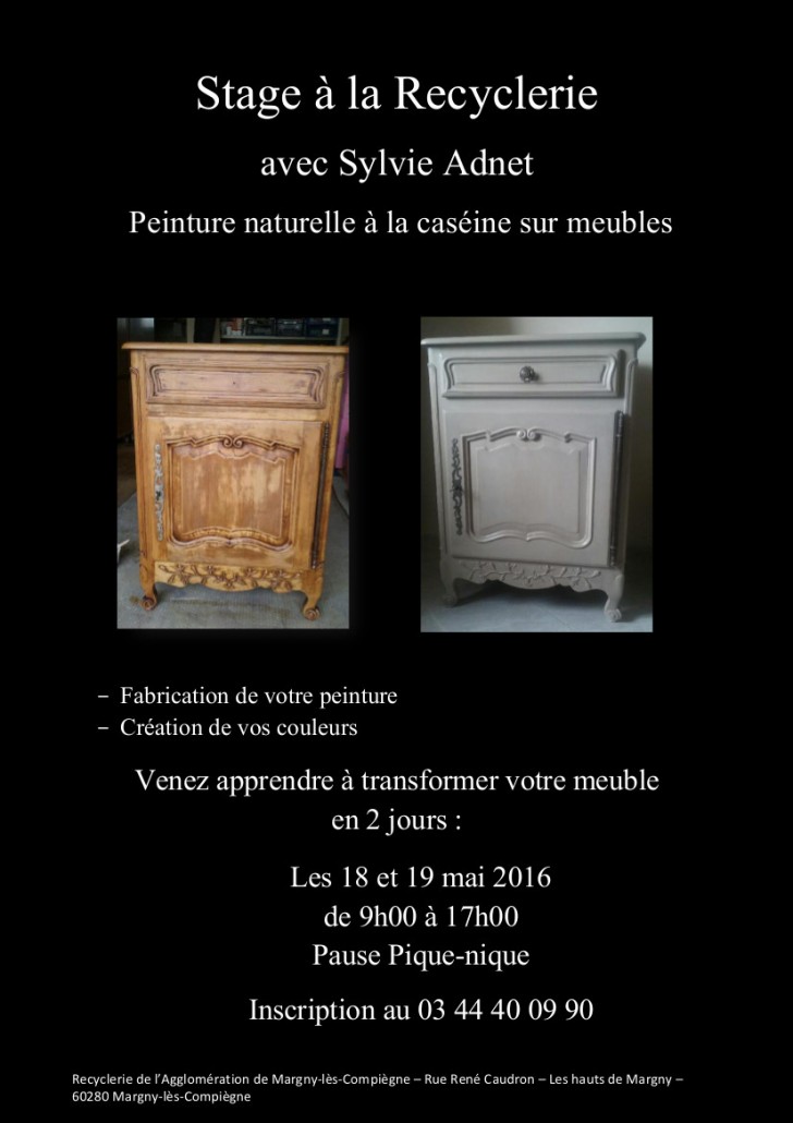 STAGE Peinture RAC